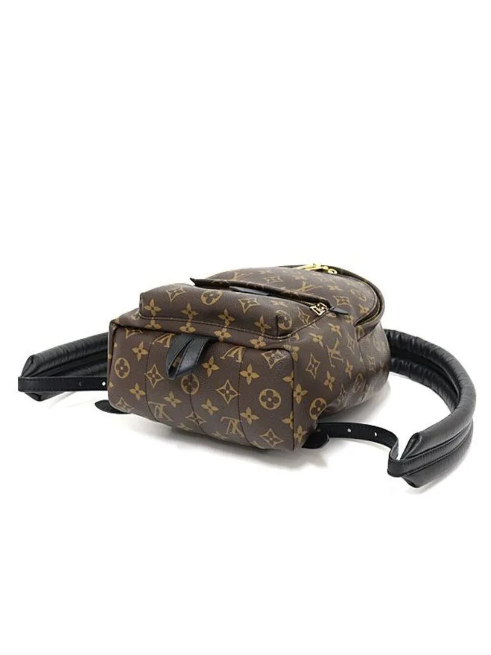 Louis Vuitton Palm Springs PM Monogram Backpack Brown Black Mini